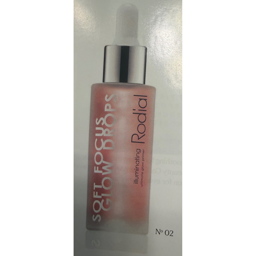 Rodial Soft Focus Glow Drops Illuminating Ultimate Glow Primer 1.01oz 30ml NEW